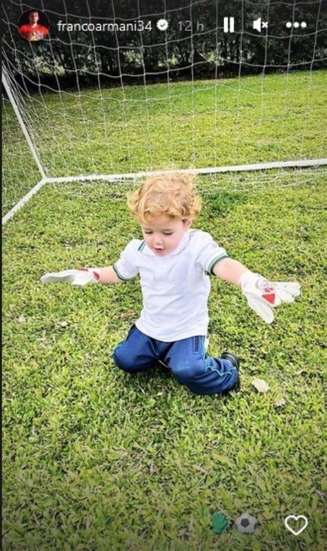 La foto del hijo de Armani que generó una Súper .